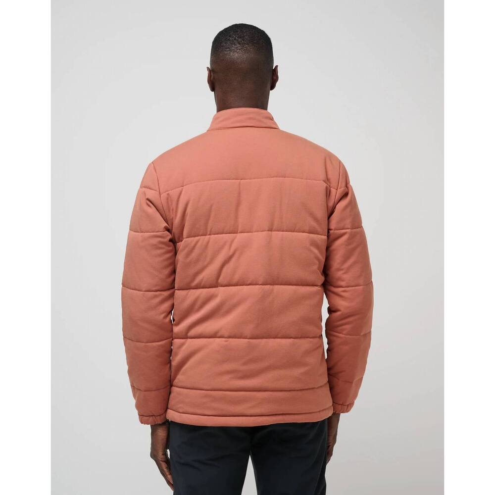 NEW TRAVISMATHEW climate drop jacket in heather copper - Picture 2 of 6